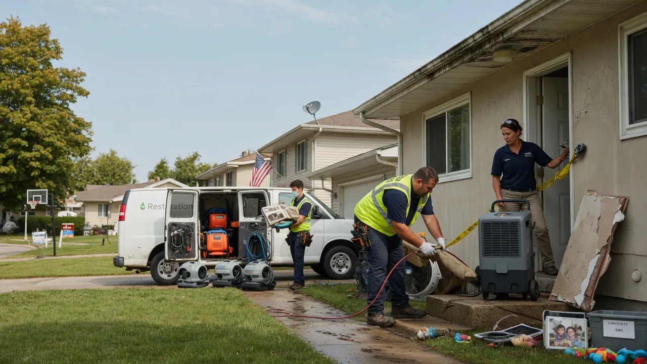 Water Damage Restoration in Woodward, IA near me